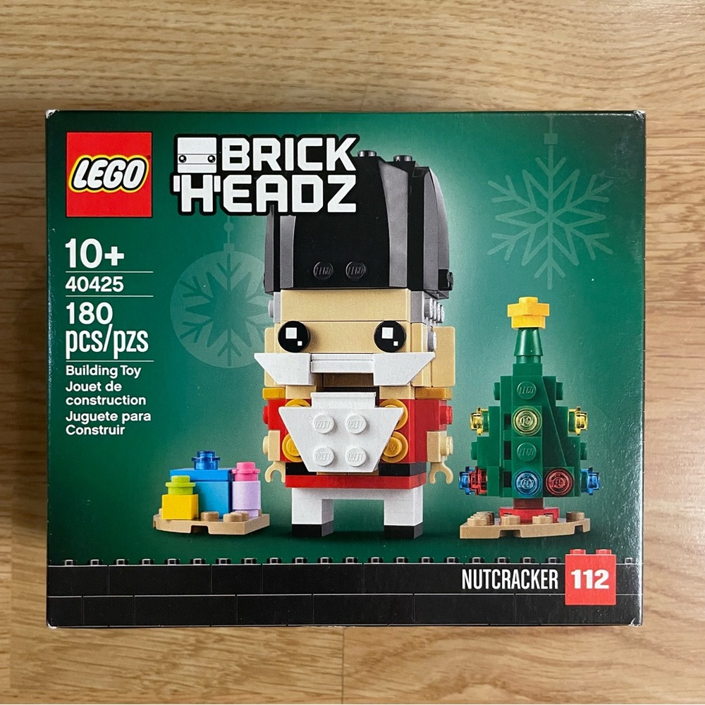LEGO 40425 Brickheadz Nutcracker Brand New Factory Sealed Ready to Ship